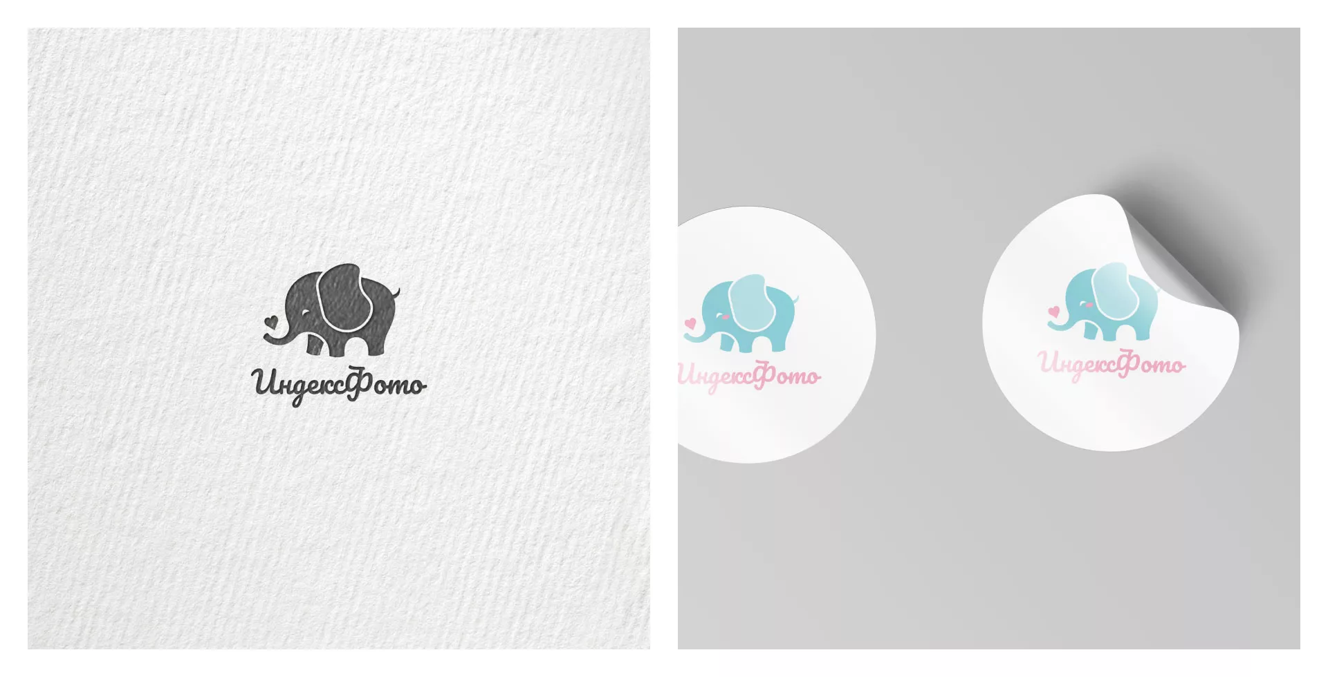 Создание логотипа компании «Индекс Фото» в Поворино