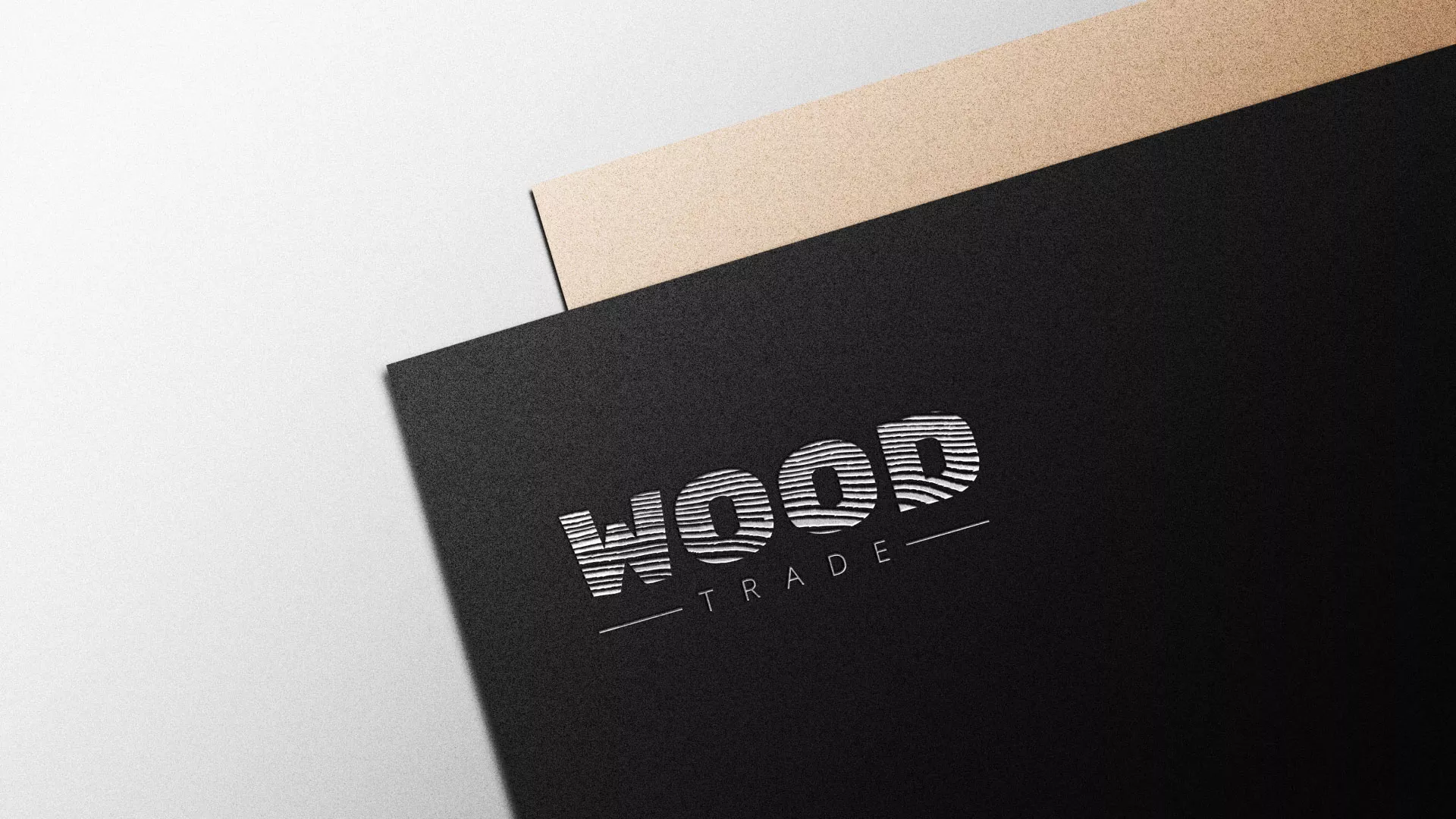 Разработка логотипа для компании «Wood Trade» в Поворино