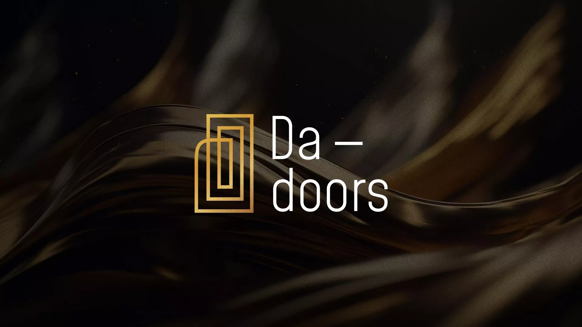 Разработка логотипа для компании «DA-DOORS» в Поворино